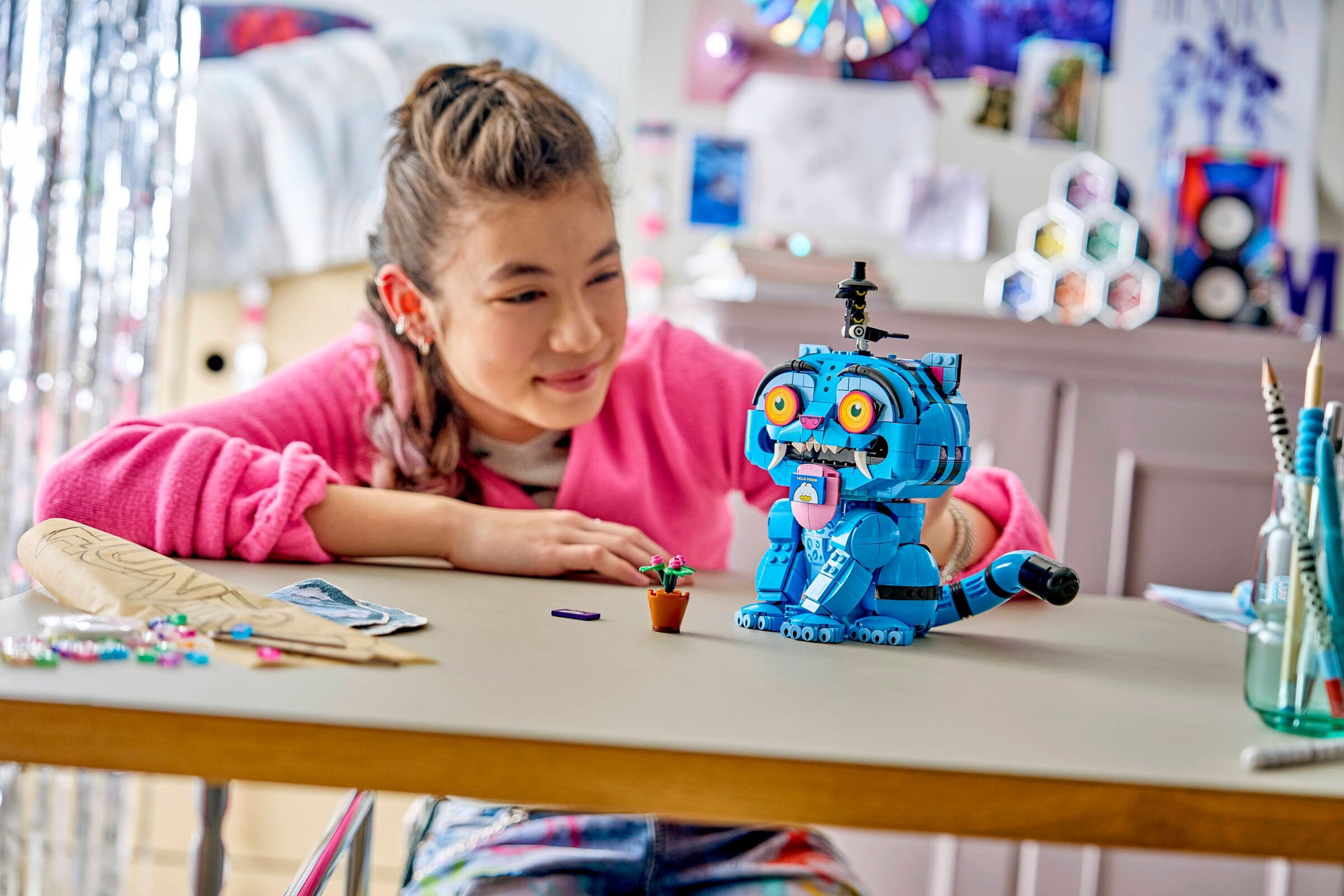 LEGO KPop Demon Hunters   72537 Tygr Derpy a vtáčik Sussie