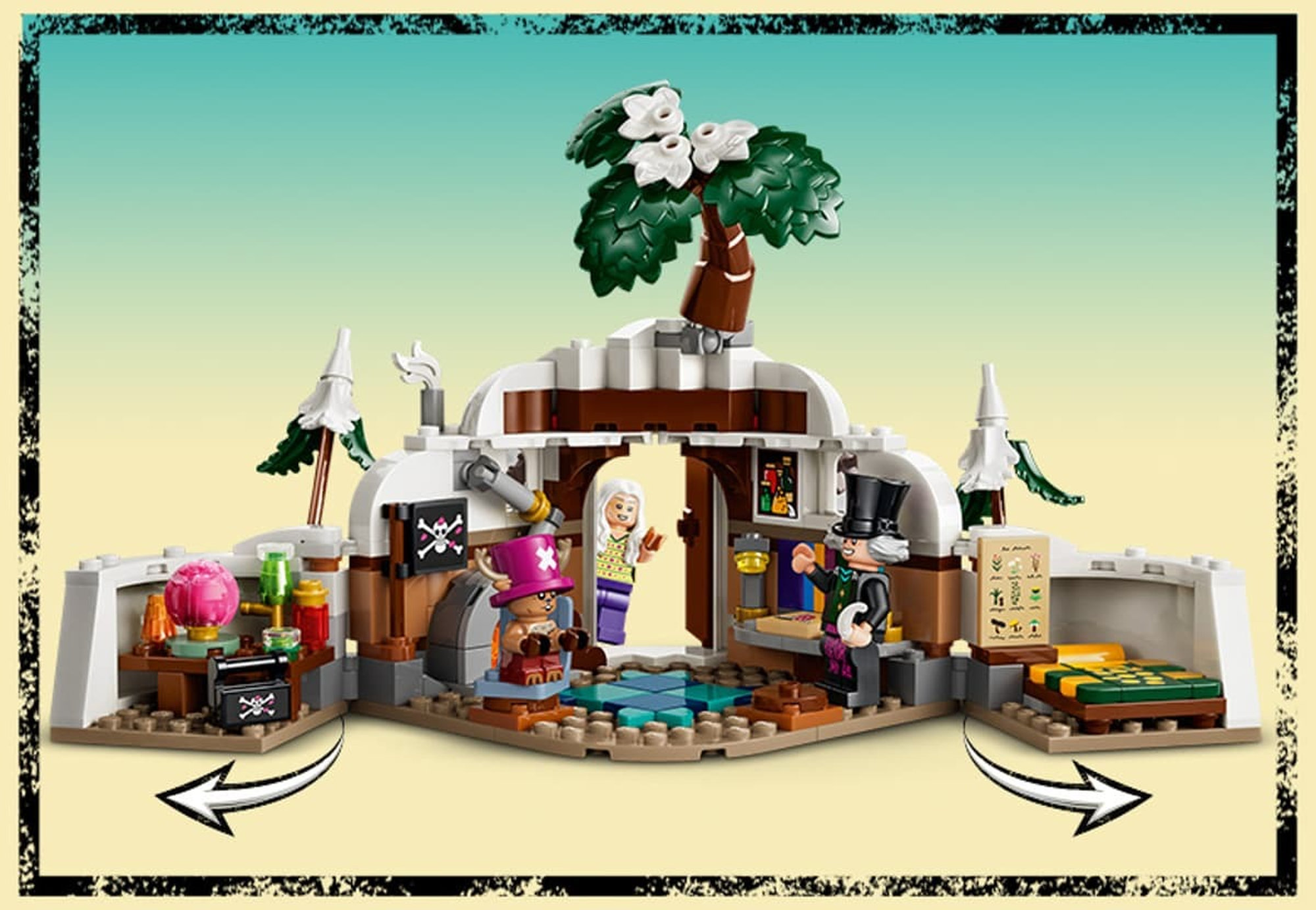 LEGO ONE PIECE 75641 Úkryt Dr. Hiriluka