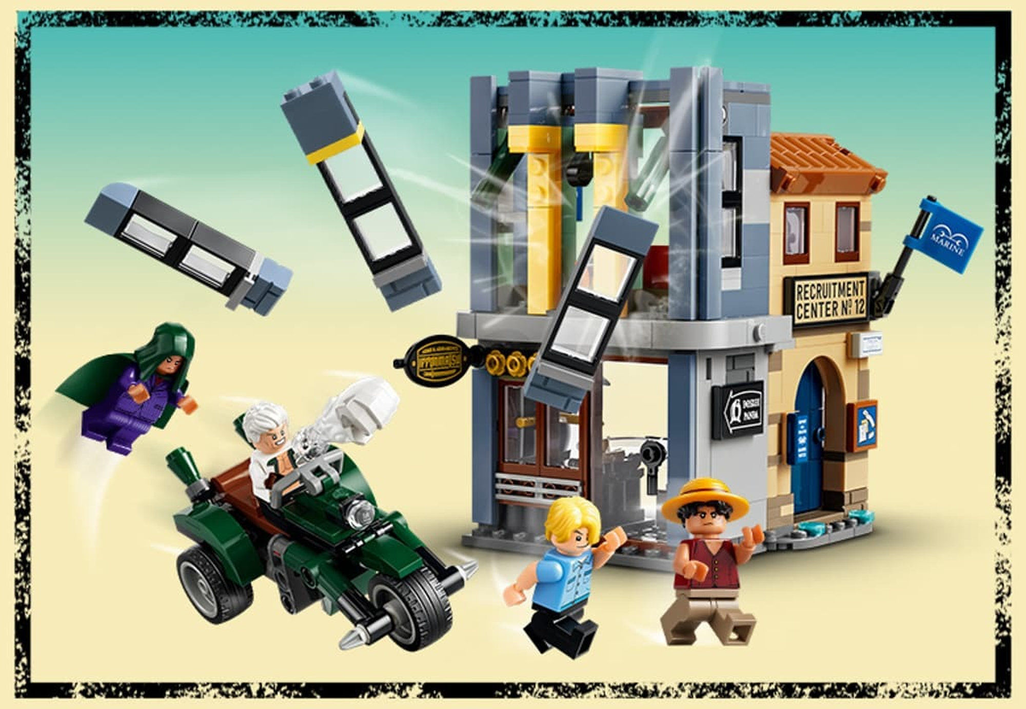 LEGO ONE PIECE 75642 Súboj s kapitánom Smokerom