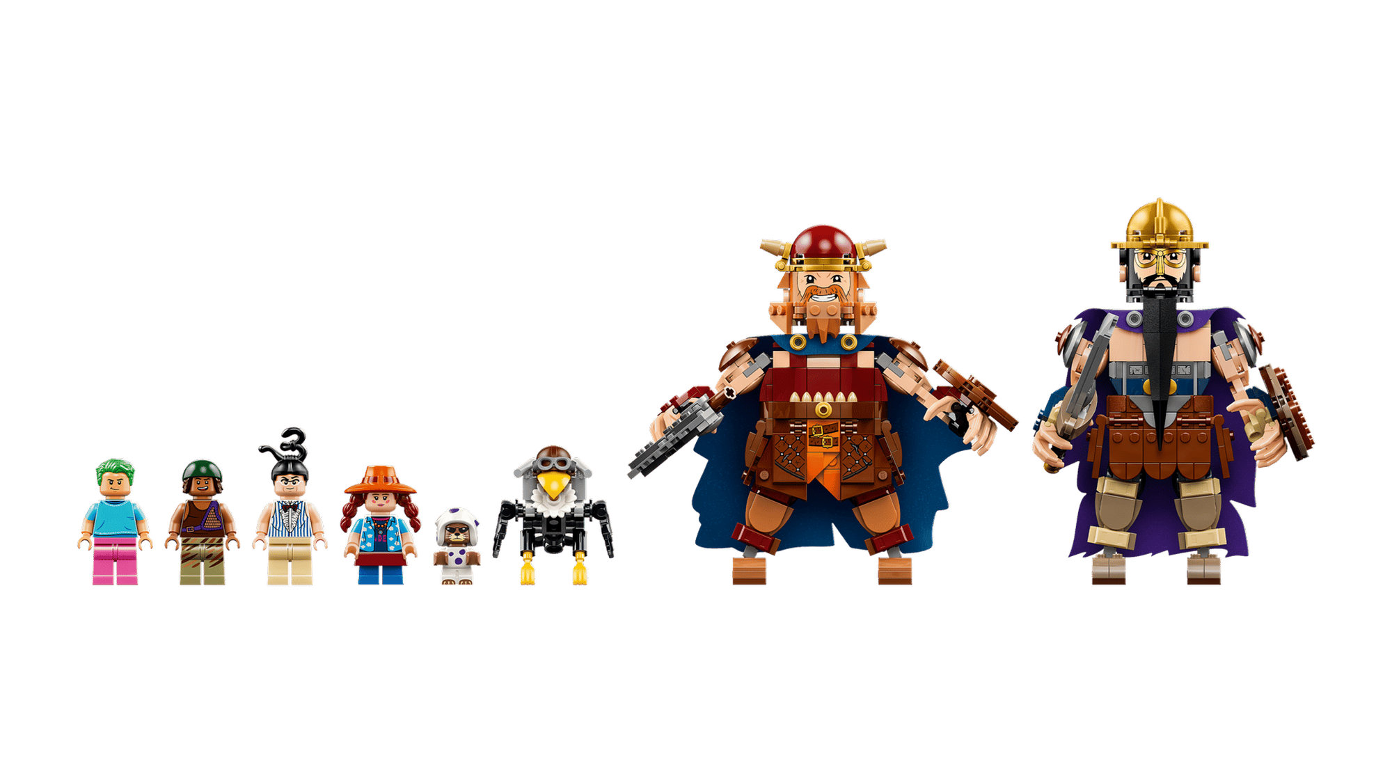 LEGO ONE PIECE 75644 Dorry vs. Brogy – Obri zo Záhradky