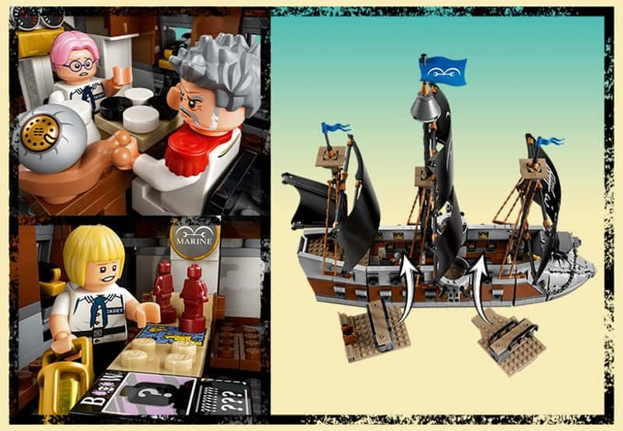 LEGO ONE PIECE 75646 Garpova námorná vojnová loď