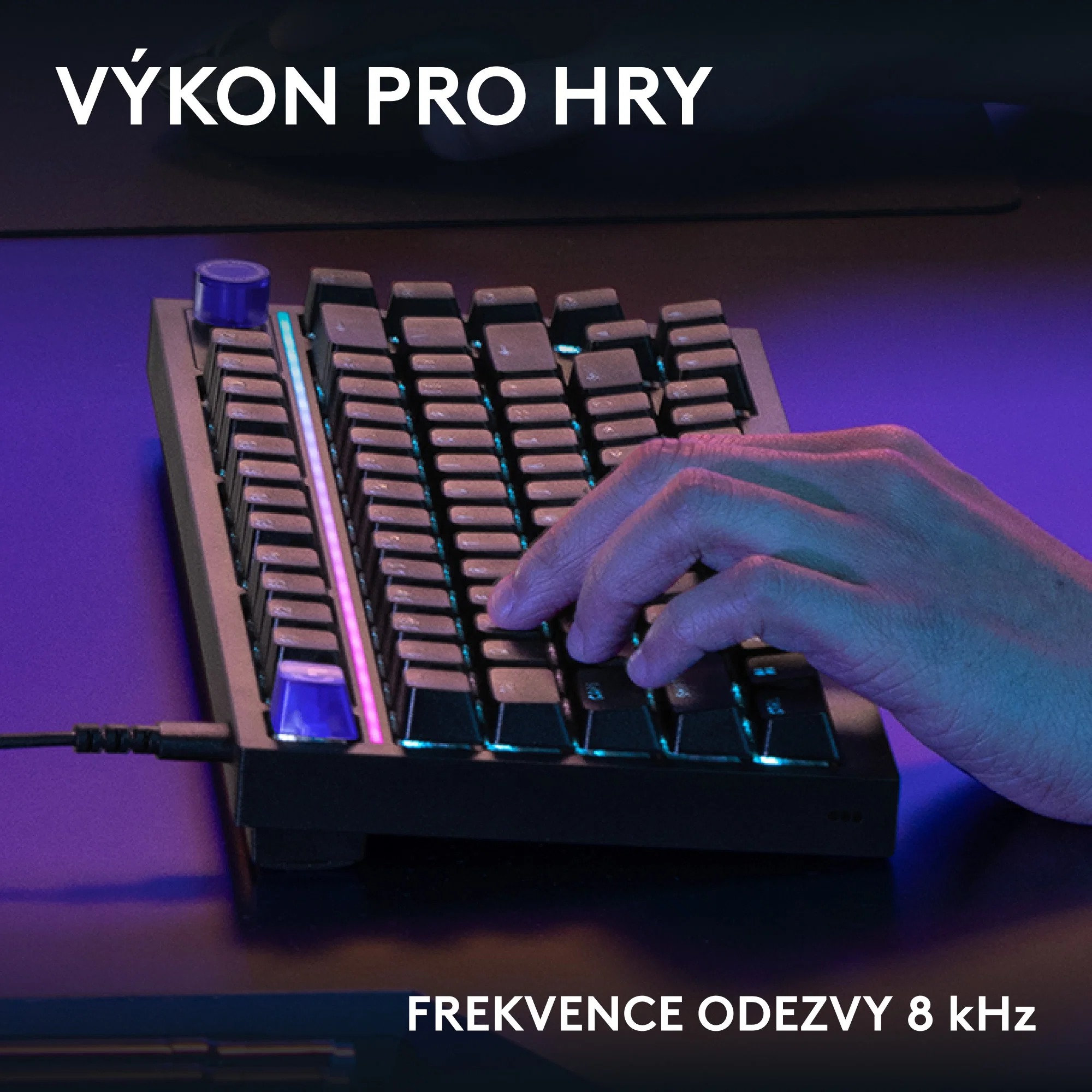 Logitech G316 X 75 herní mechanická klávesnice (CZ/SK) černá