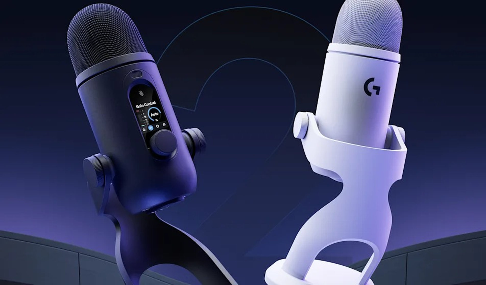 Logitech G Yeti 2 mikrofon bílý