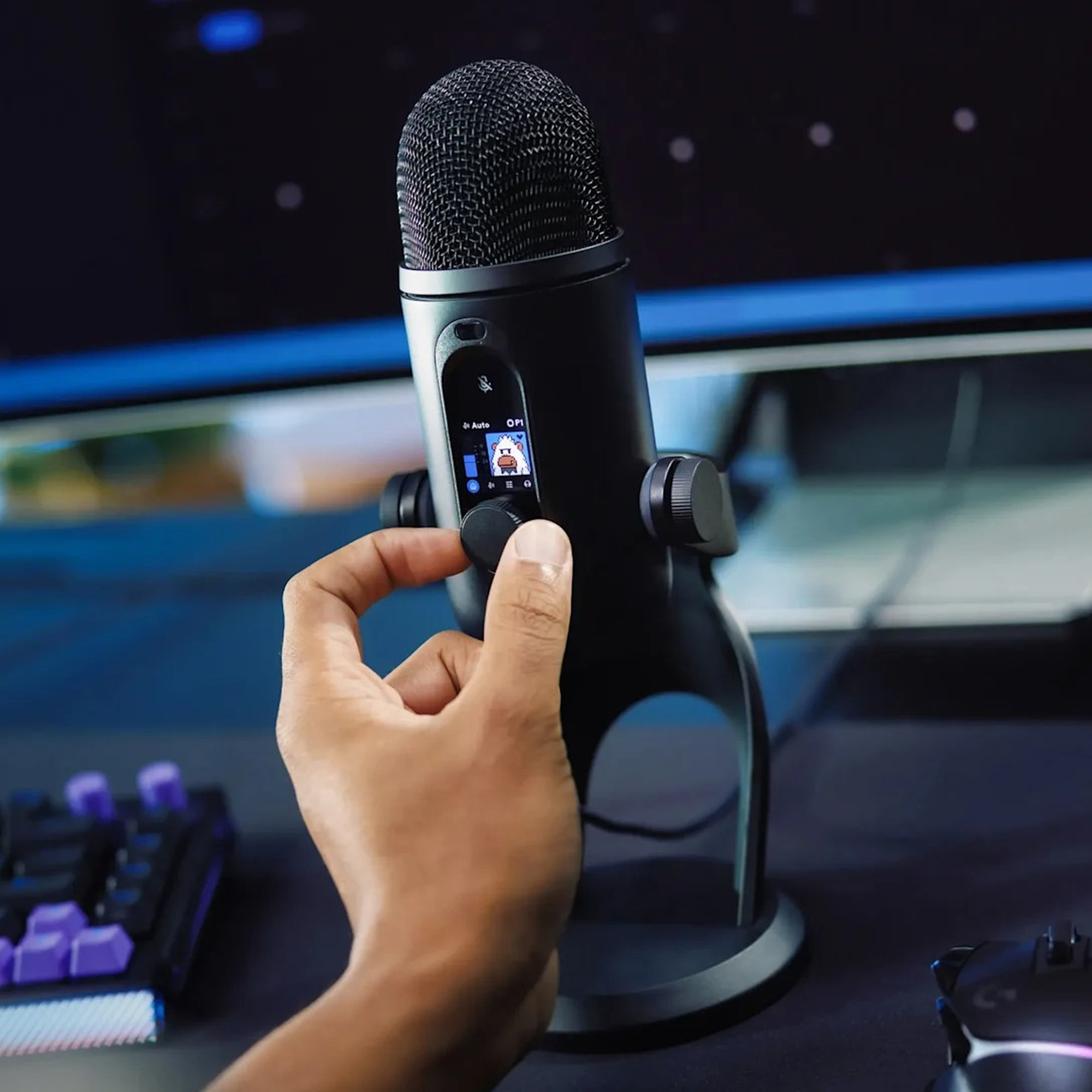 Logitech G Yeti 2 mikrofon černý