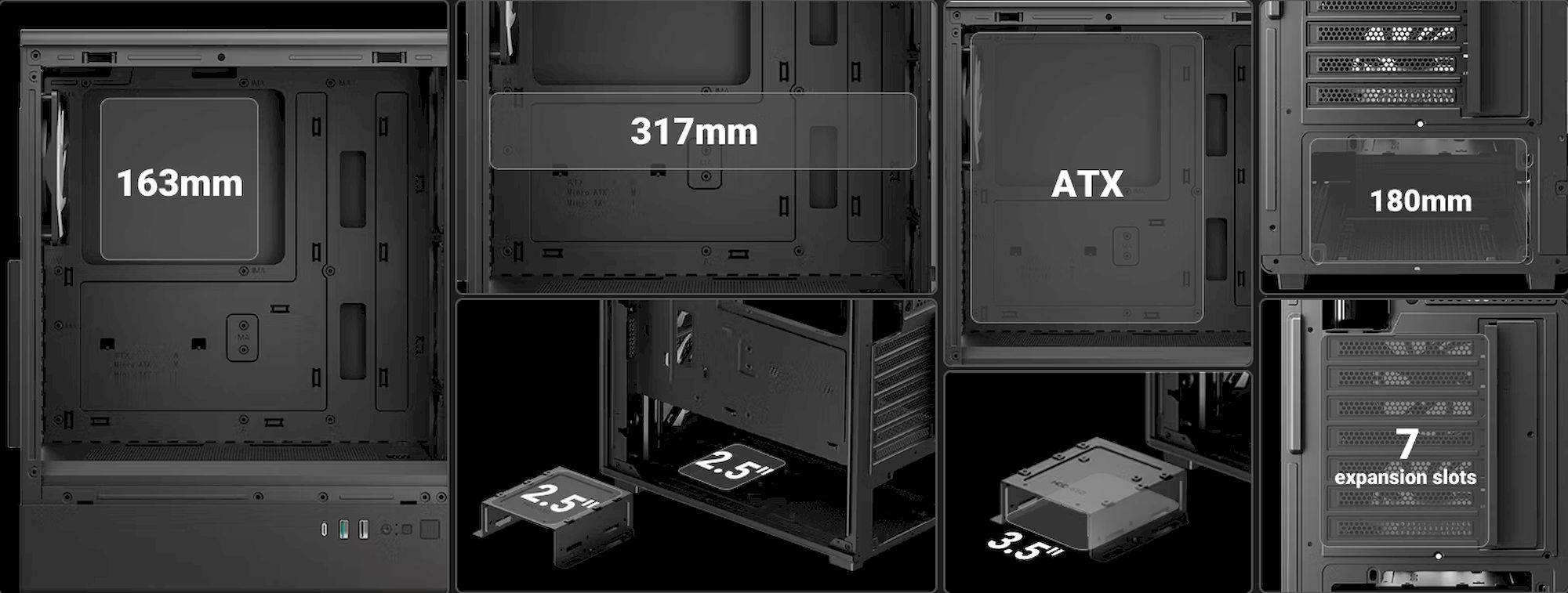 DEEPCOOL CC550 4F