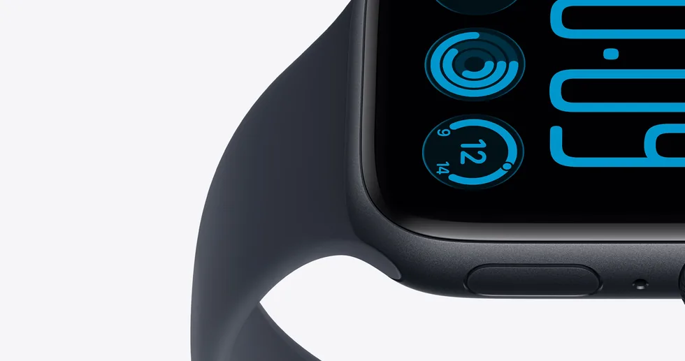 Displej Apple Watch SE 3 zblízka