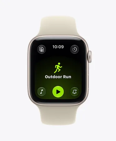 Aplikace Cvičení na Apple Watch SE 3