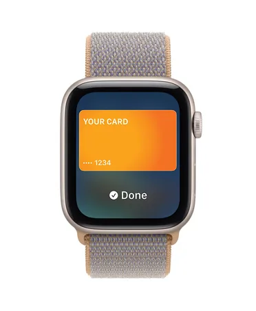 Platba přes Apple Pay na hodinkách