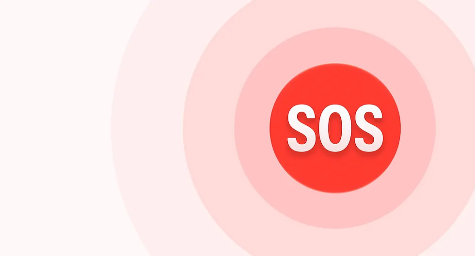 Symbol Tíseň SOS