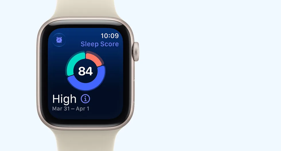 Spánkové skóre na Apple Watch SE 3