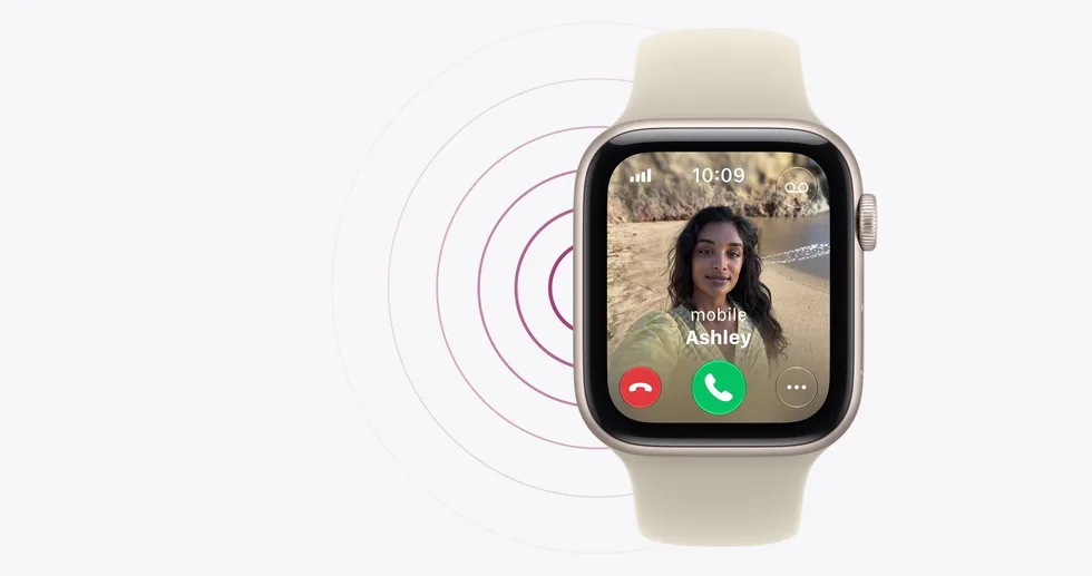 Hovor na Apple Watch SE 3