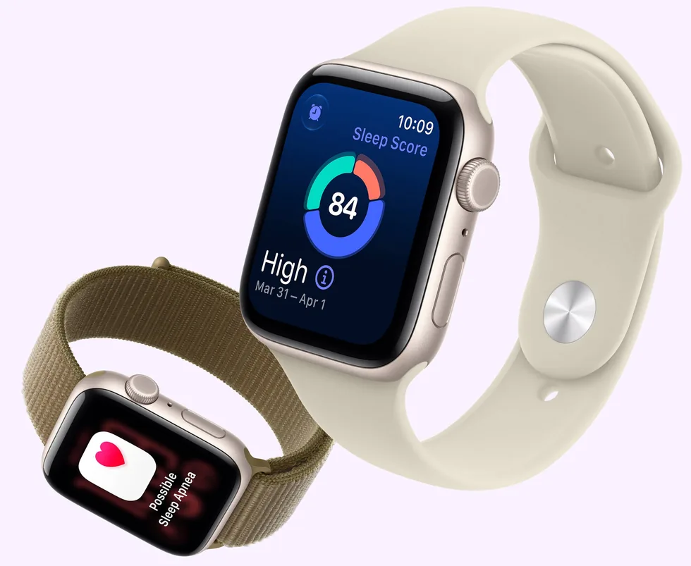 Apple Watch SE 3 se spánkovým skóre a upozorněním na spánkovou apnoi