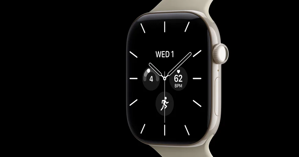 Displej Apple Watch Series 12 s ciferníkem