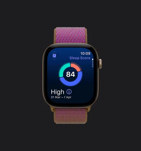 Spánkové skóre na Apple Watch