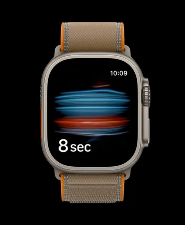 Měření saturace kyslíkem na Apple Watch Ultra 4