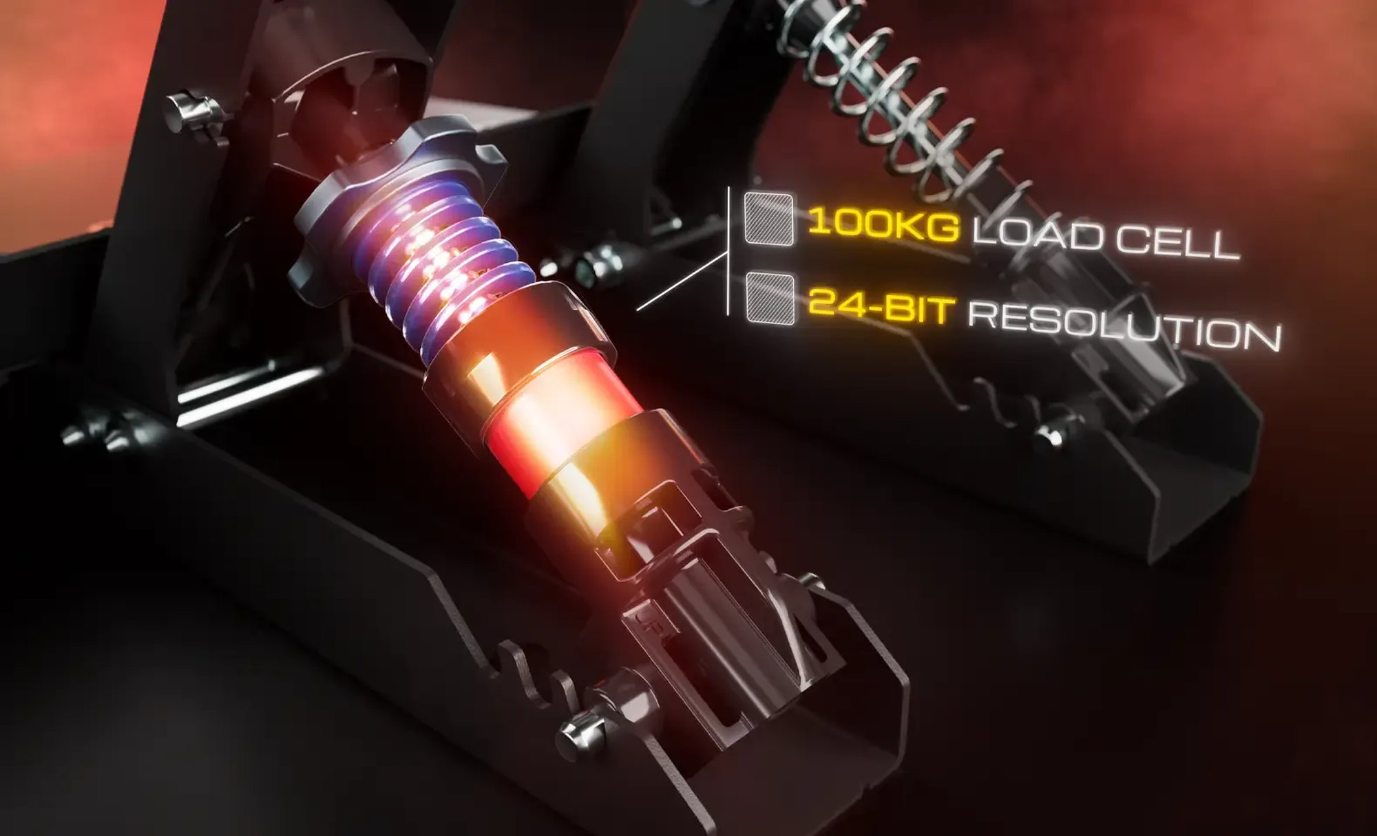 Thrustmaster Raceline Pedals III LC Load Cell pedály pro PC a závodní volanty