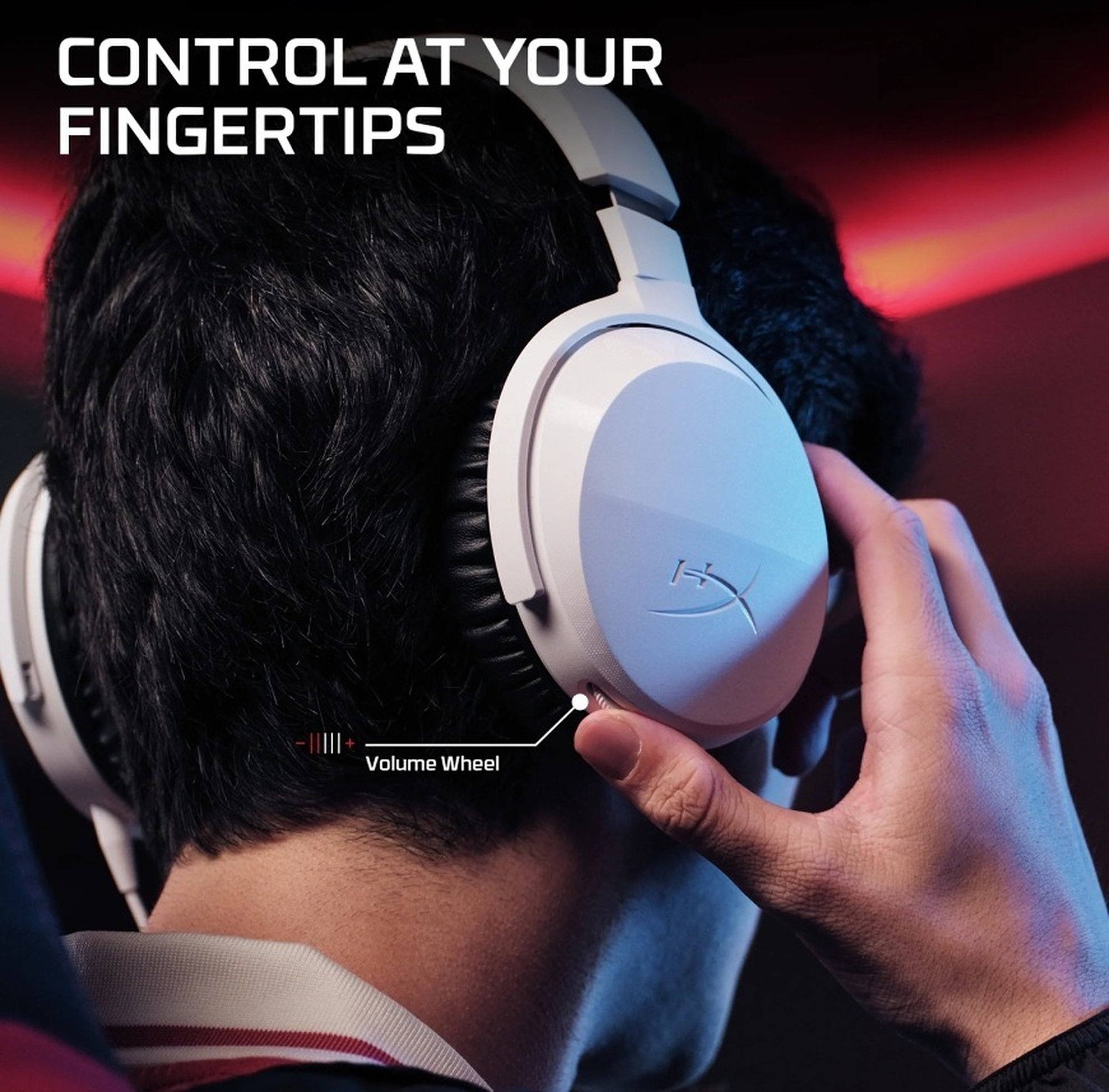 HyperX Cloud Stinger 3 drôtová herná náhlavná súprava biela