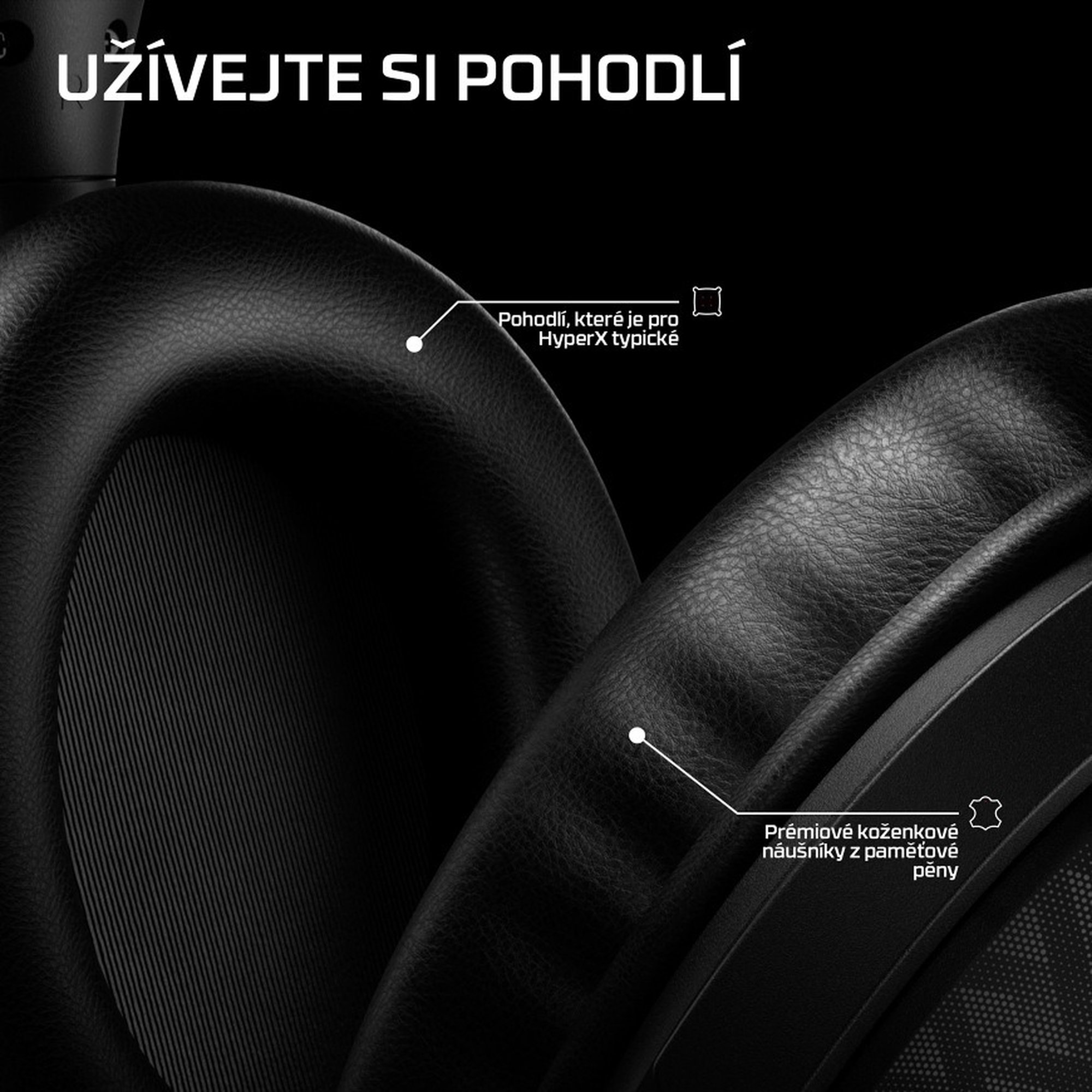 HyperX CloudX Stinger 3 bezdrôtová herná náhlavná súprava pre Xbox