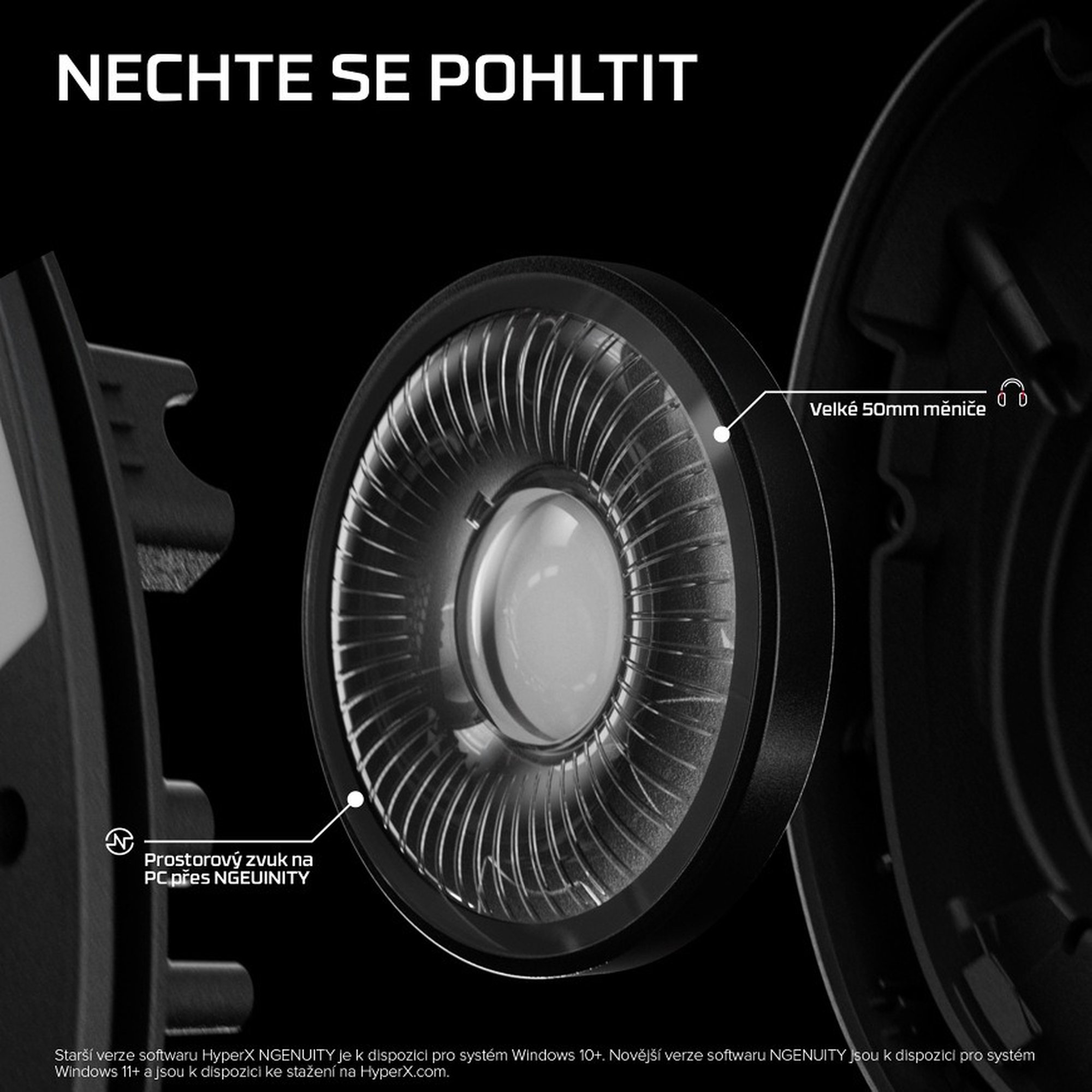 HyperX CloudX Stinger 3 bezdrôtová herná náhlavná súprava pre Xbox