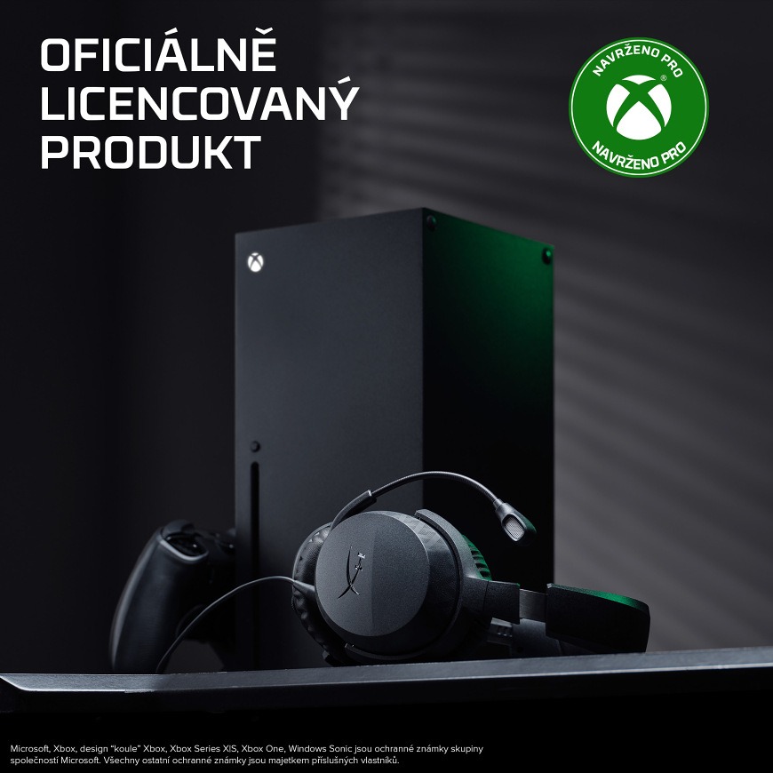 HyperX CloudX Stinger 3 drôtové herné slúchadlá pre Xbox