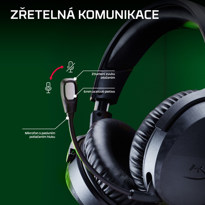 HyperX CloudX Stinger 3 drôtové herné slúchadlá pre Xbox
