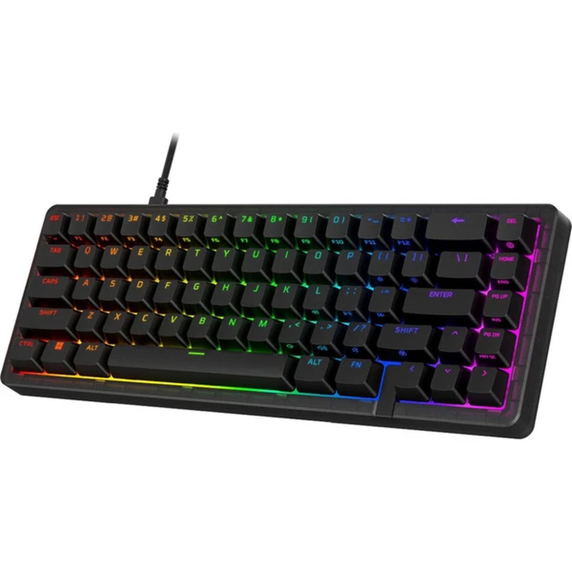 HyperX Origins 2 65 (US) drôtová herná klávesnica čierna