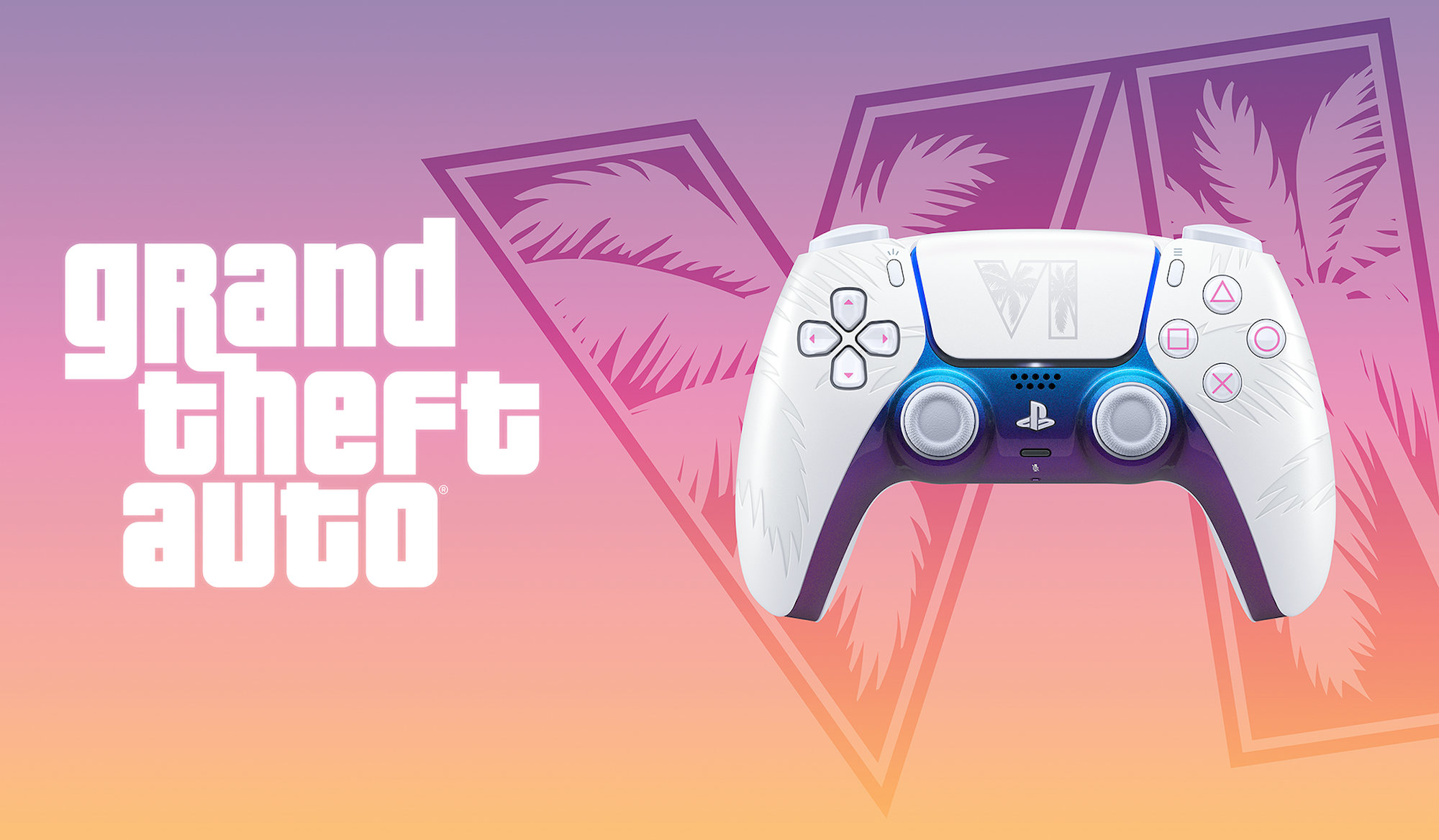 DualSense Wireless Controller Grand Theft Auto VI Limited Edition White