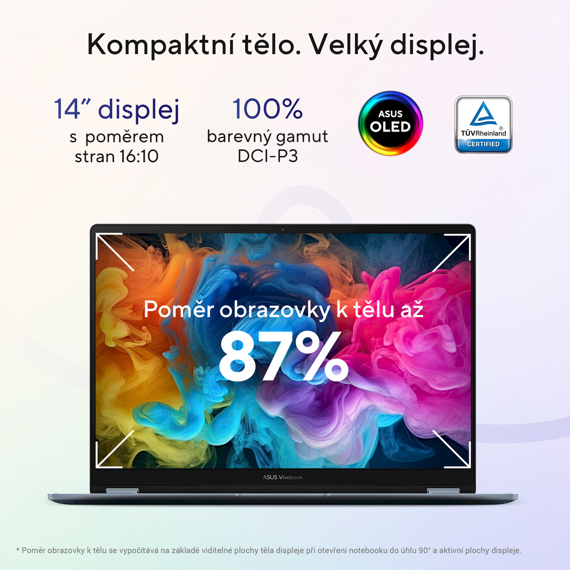 ASUS Vivobook S14 (S5408QA-TM198W) šedý