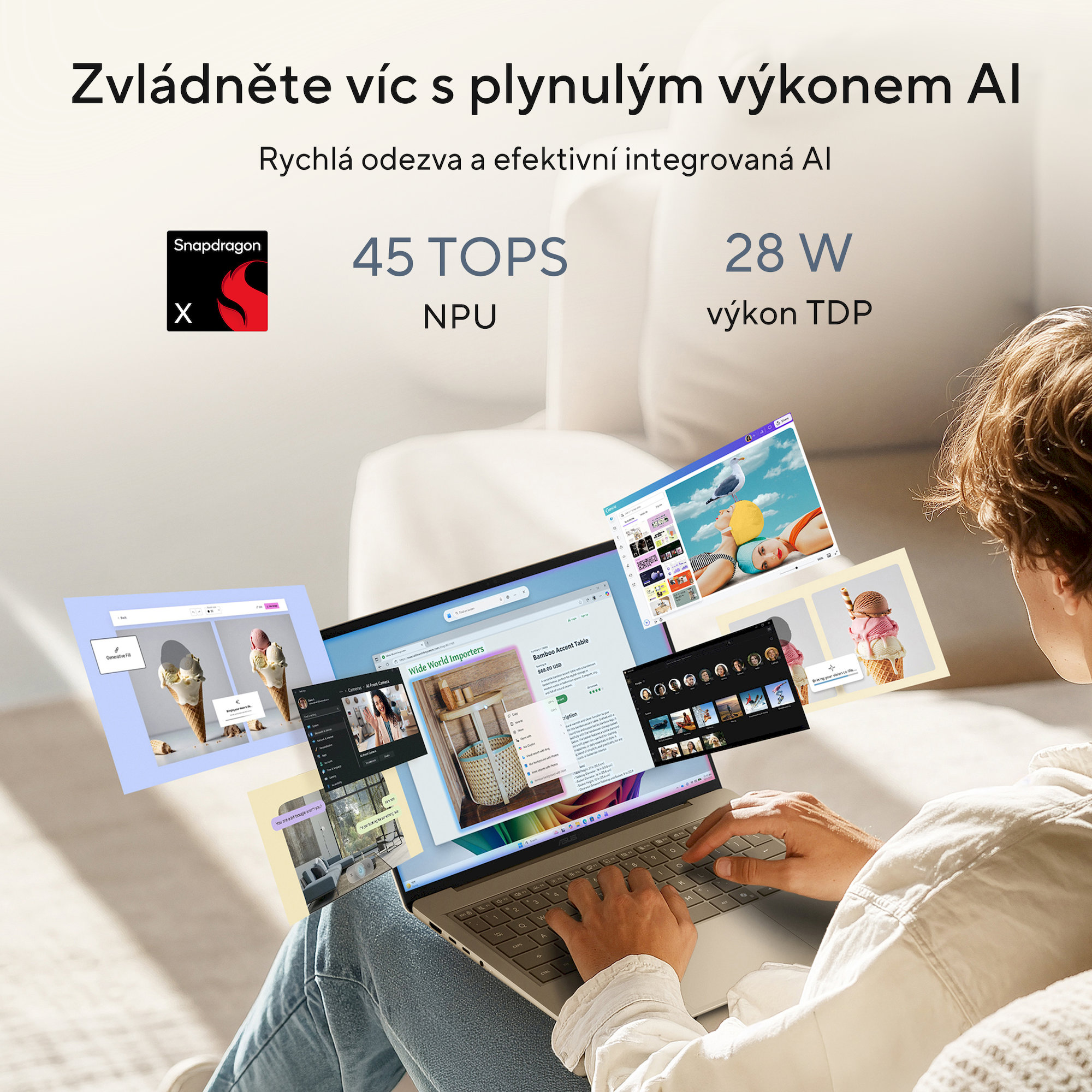 ASUS Zenbook 14 (UX3480KA-OLED016) modrý
