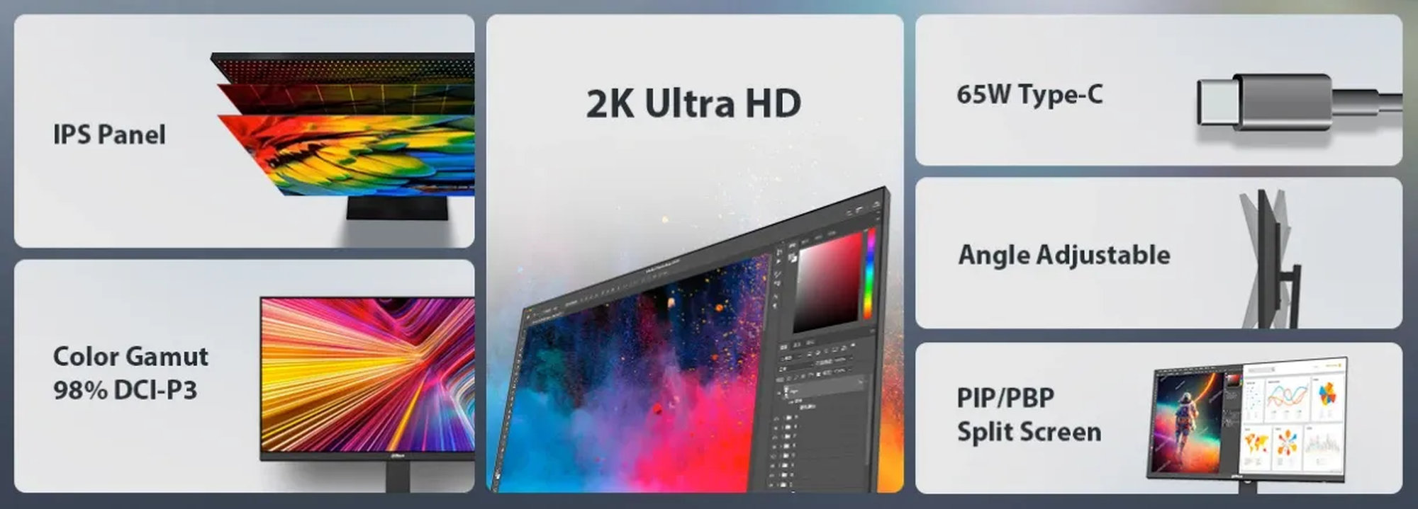 Dahua Commercial LM24-P301AY monitor 24"