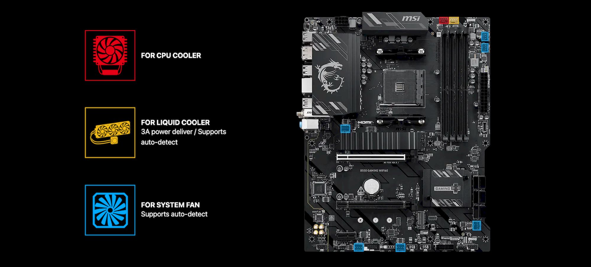 MSI B550 GAMING WIFI6E