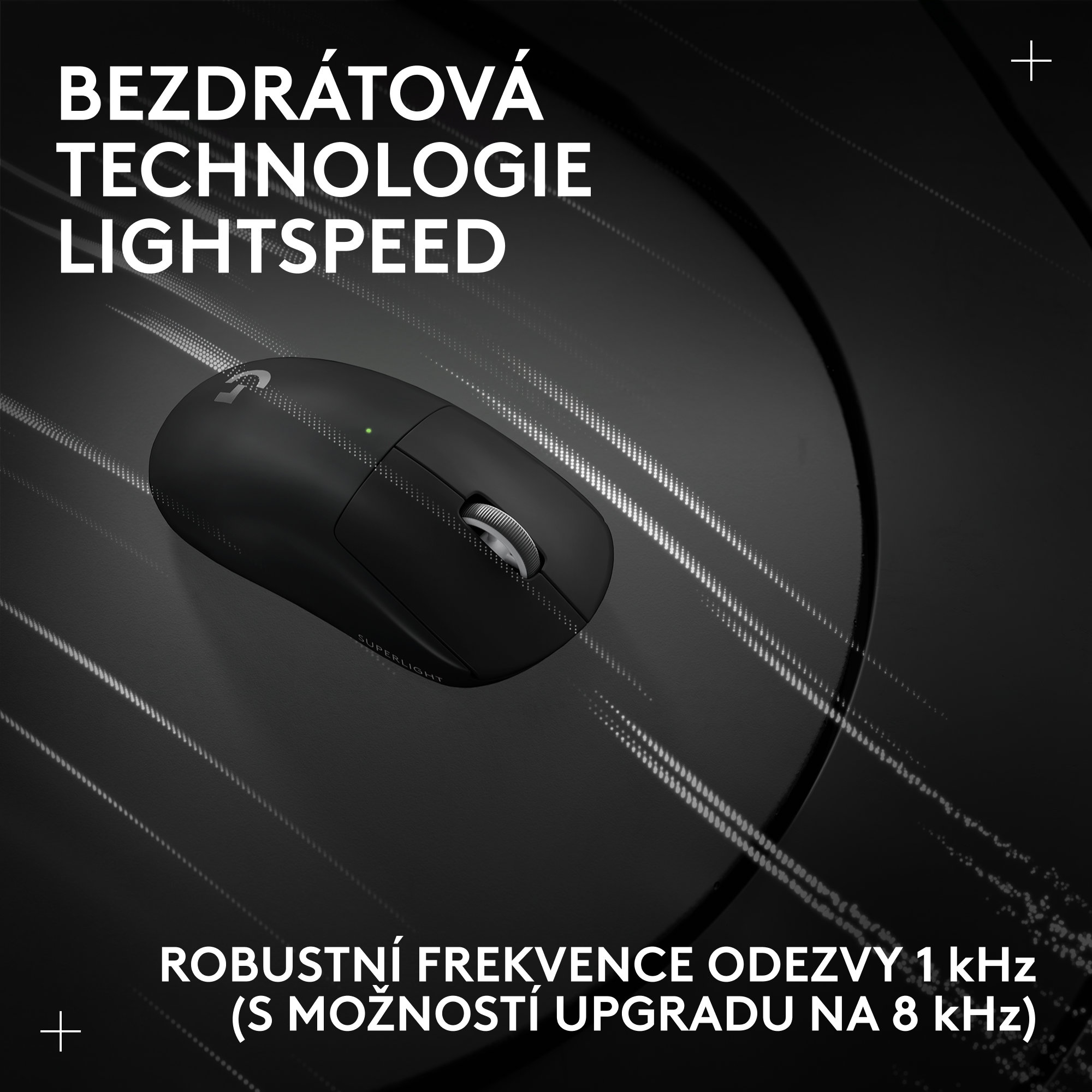 Logitech G PRO X Superlight 2c SE herní myš černá