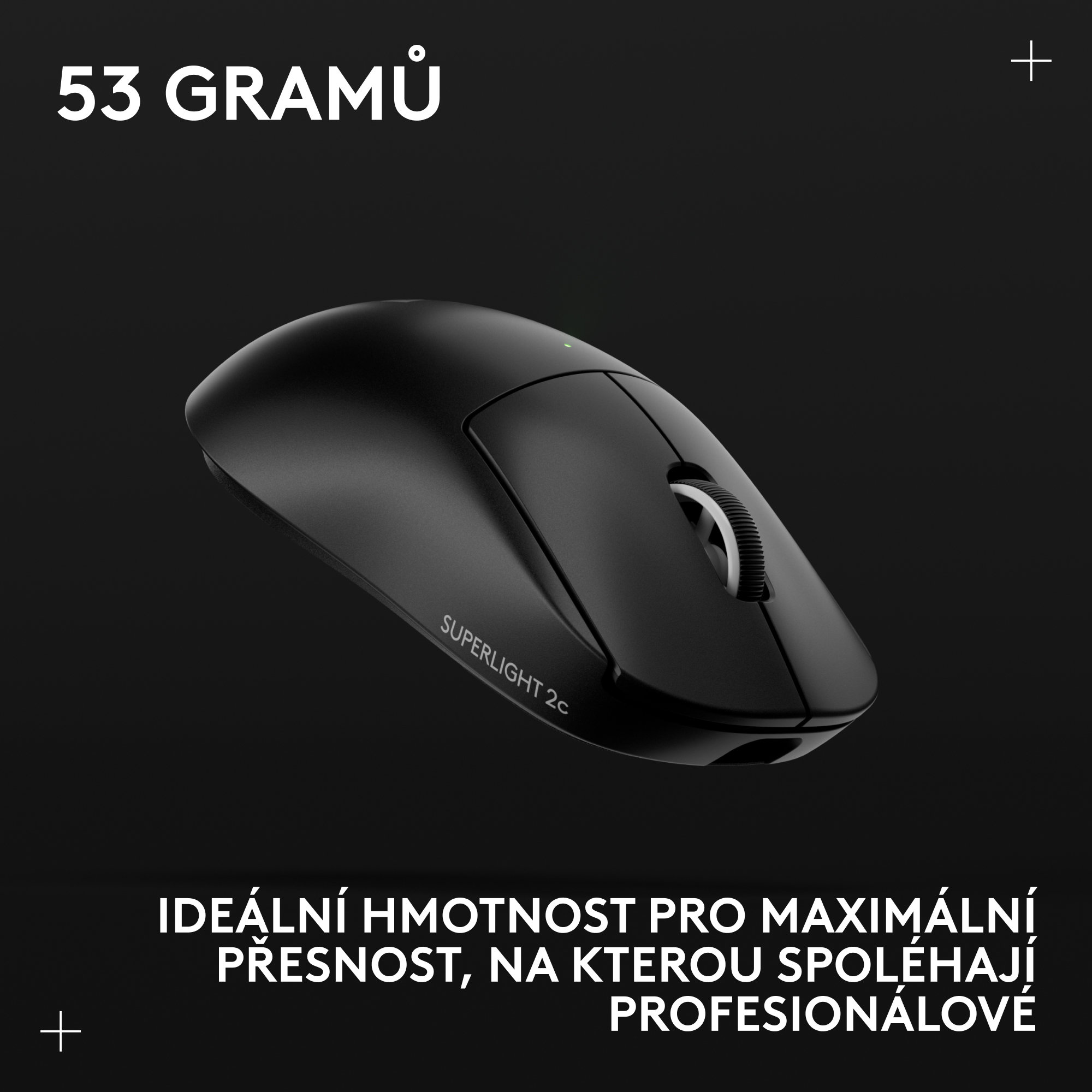 Logitech G PRO X Superlight 2c SE herní myš černá