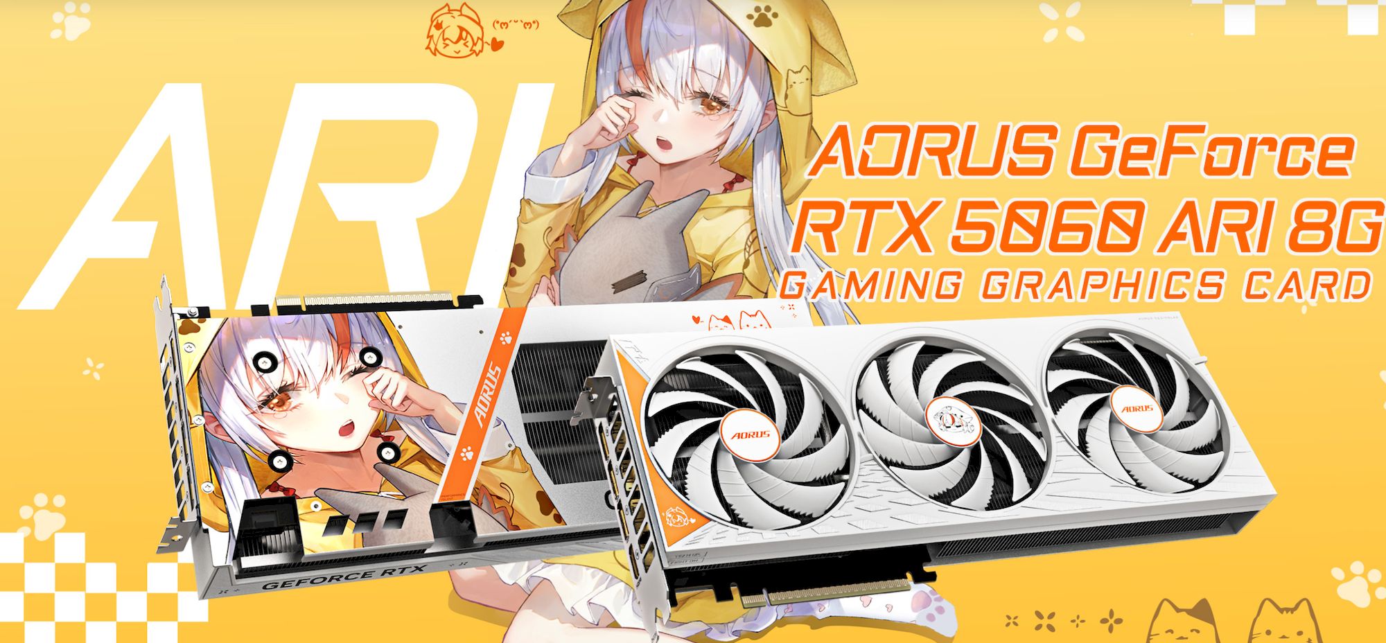 GIGABYTE NVIDIA GeForce RTX 5060 ARI 8GB GDDR7