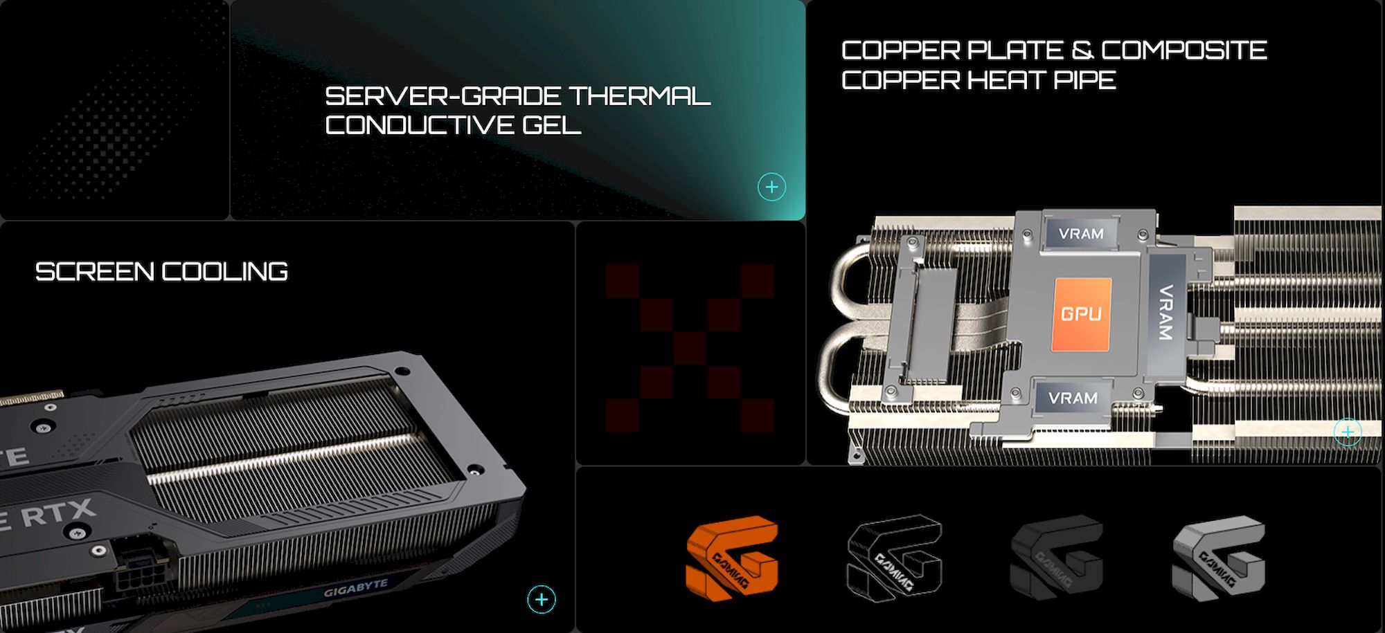 GIGABYTE NVIDIA GeForce RTX 5060 GAMING OC V2 8GB GDDR7