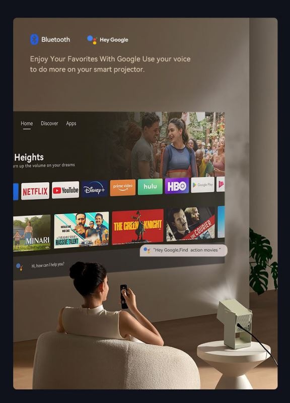 Wanbo Cube 2 Pro smart projektor čierny