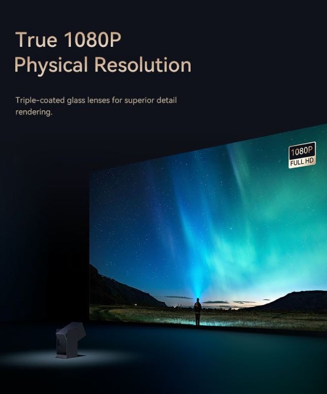 Wanbo Cube 2 Pro smart projektor čierny