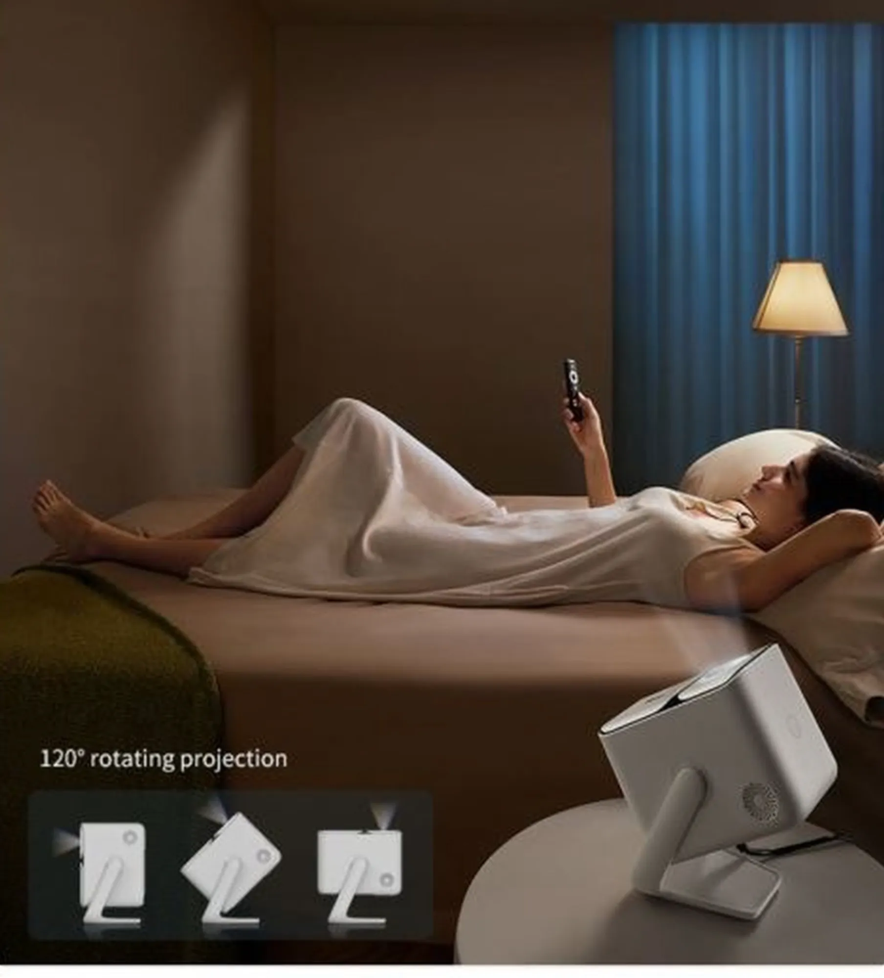 Wanbo T2 Ultra chytrý projektor bílý
