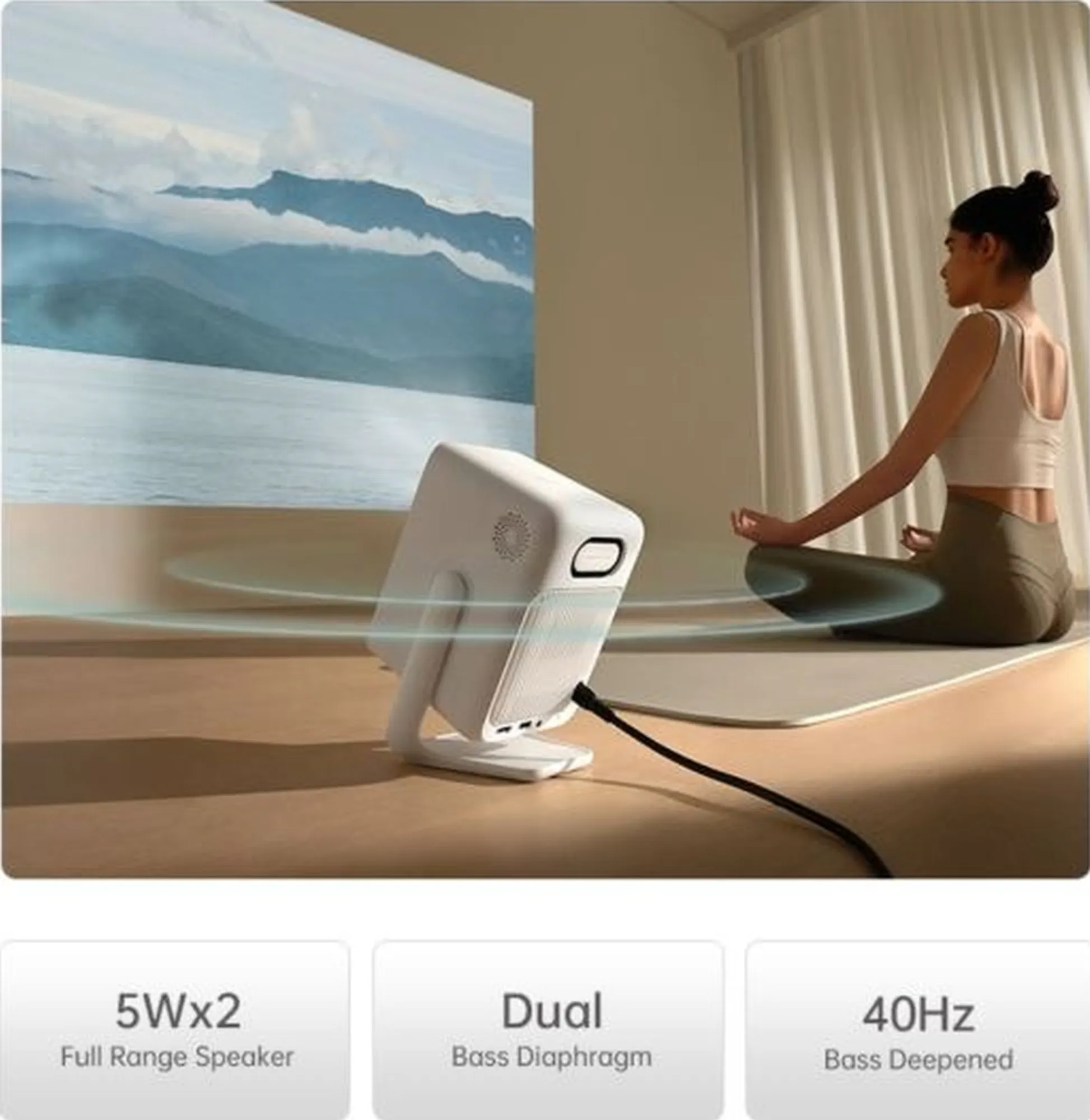 Wanbo T2 Ultra chytrý projektor bílý