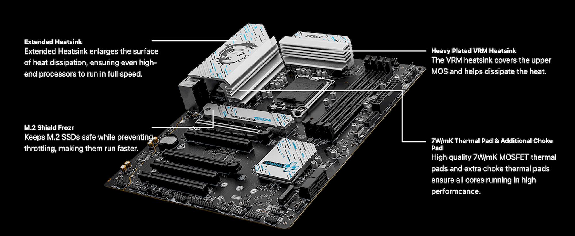 MSI B760 GAMING PLUS WIFI DDR4