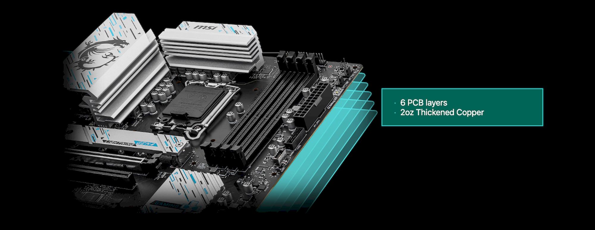 MSI B760 GAMING PLUS WIFI DDR4