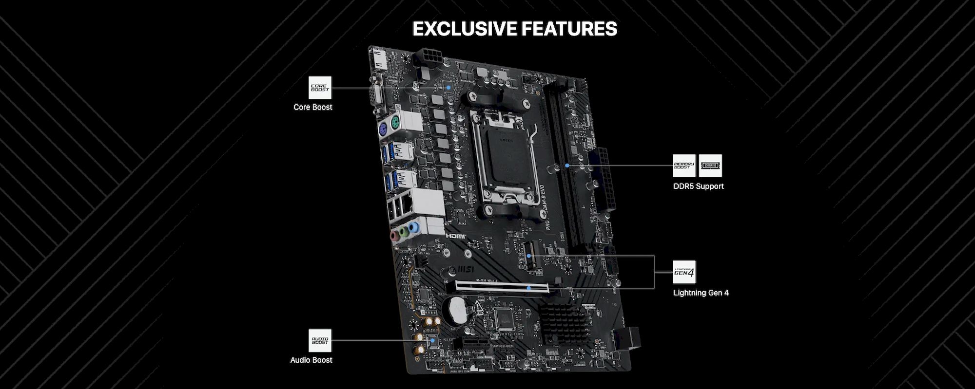 MSI PRO A620AM-B EVO