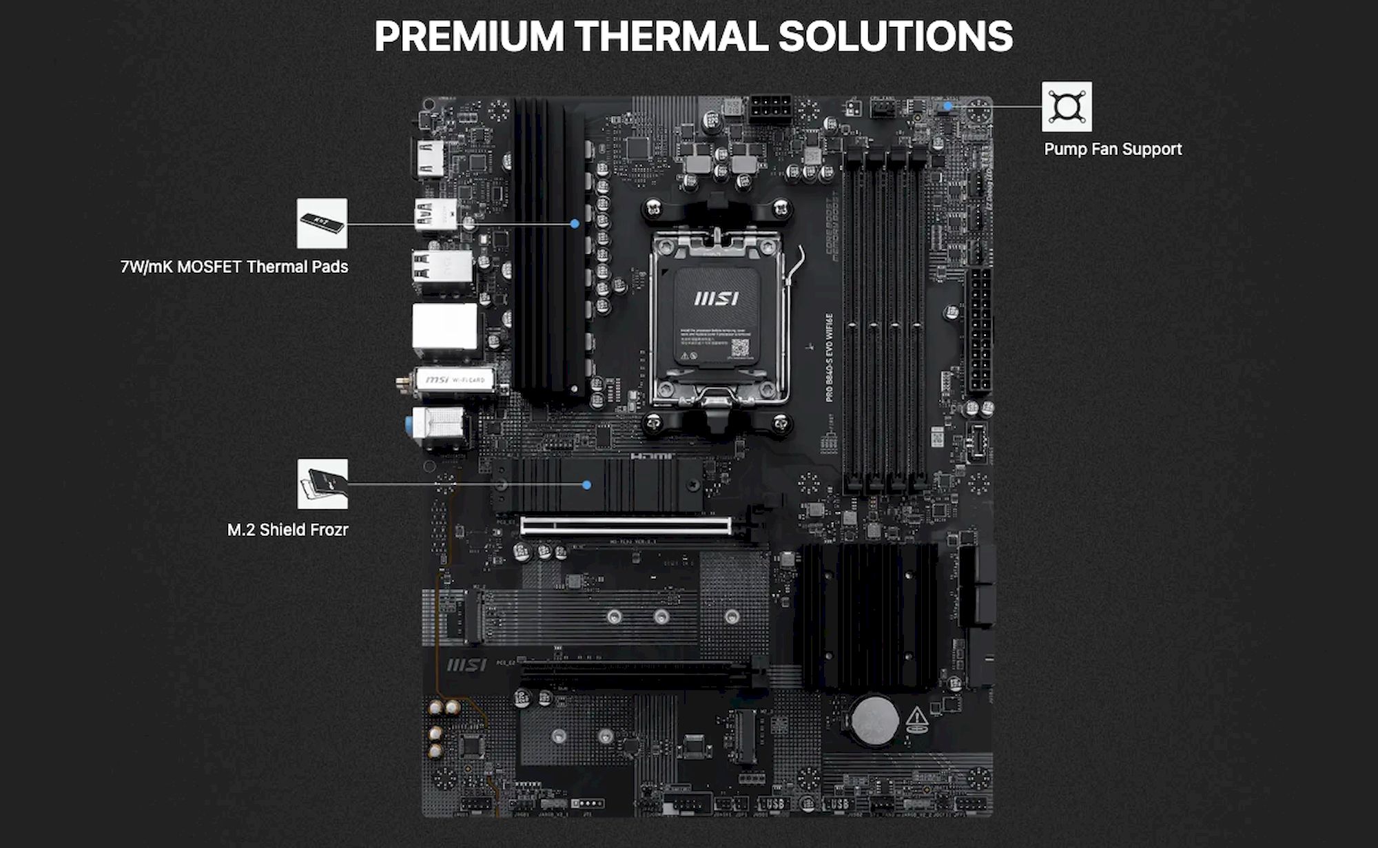 MSI PRO B840-S EVO WIFI6E