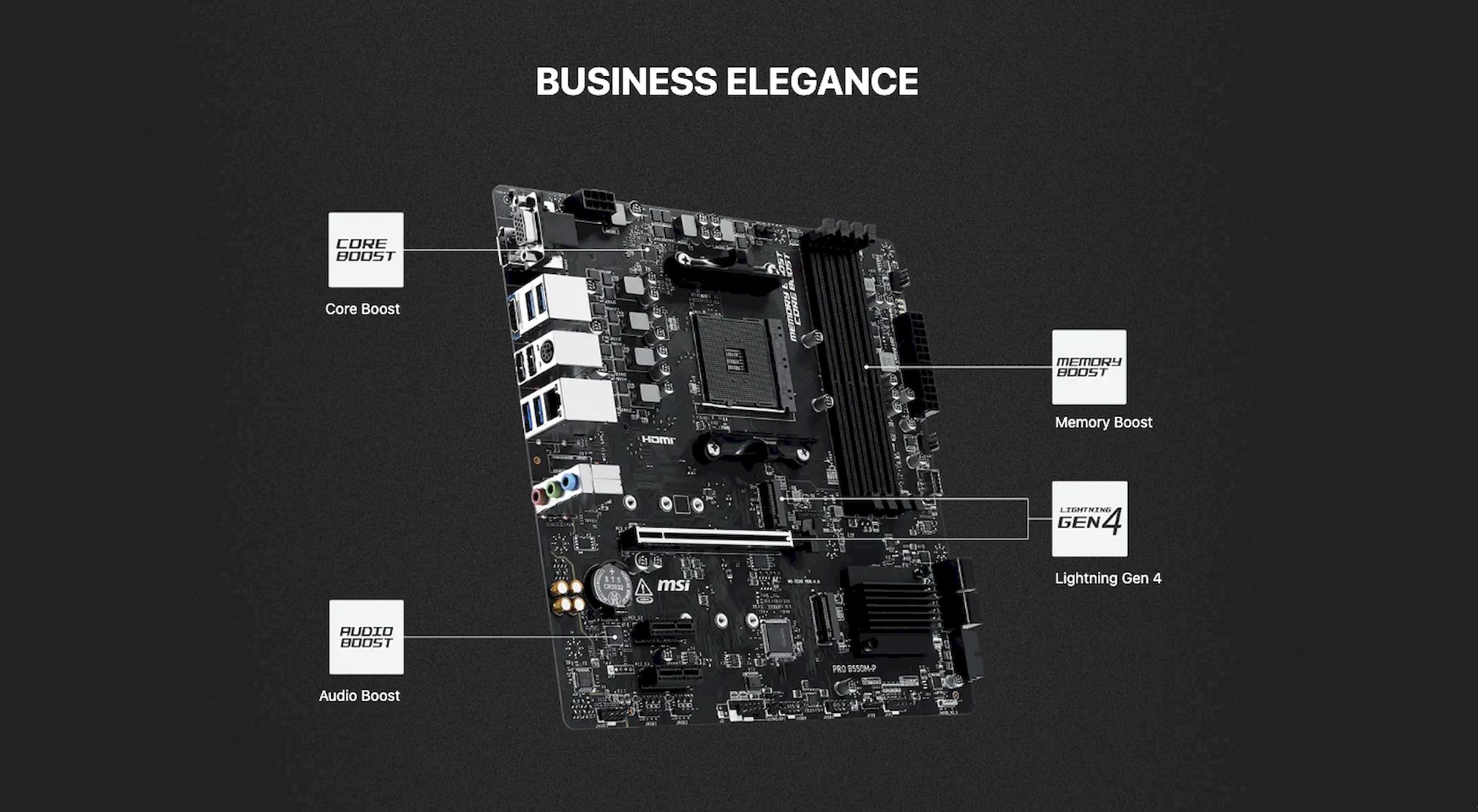 MSI PRO B550M-P