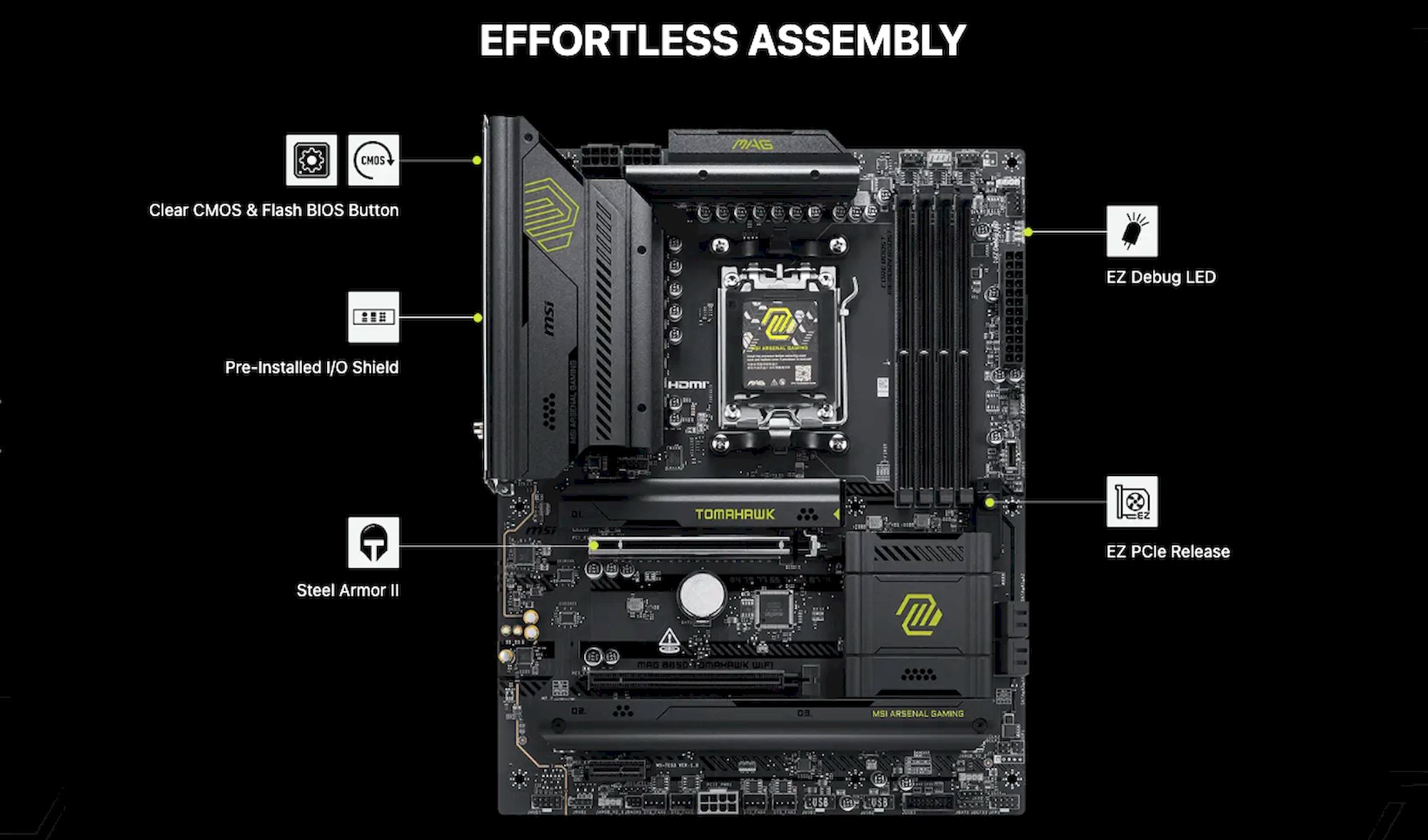 MSI MAG B850 TOMAHAWK WIFI