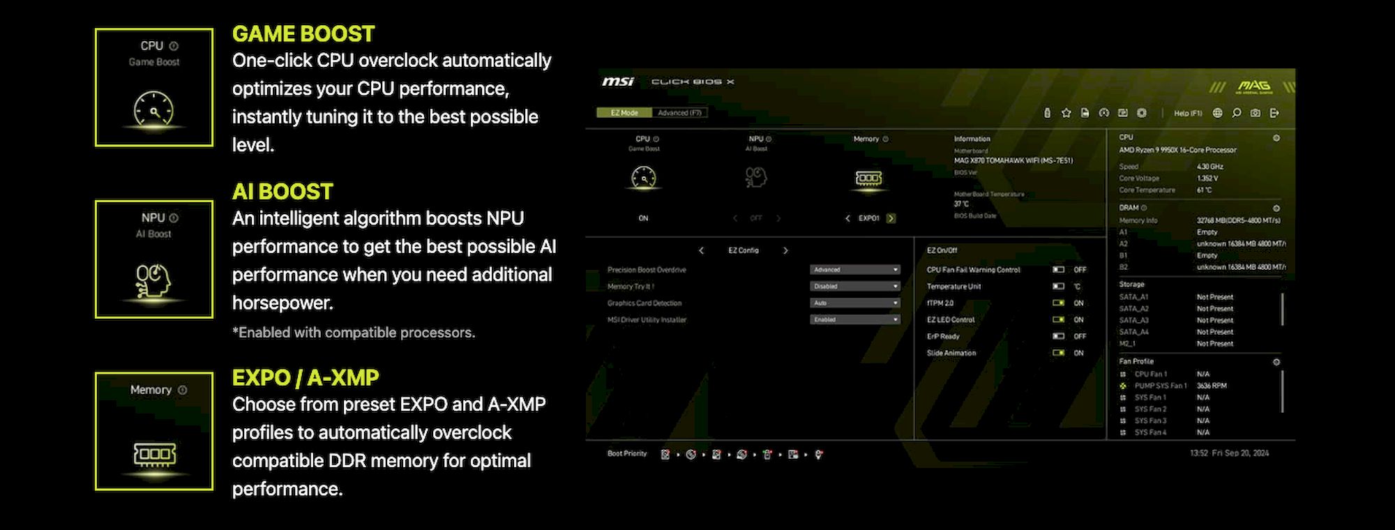 MSI MAG B850 TOMAHAWK WIFI