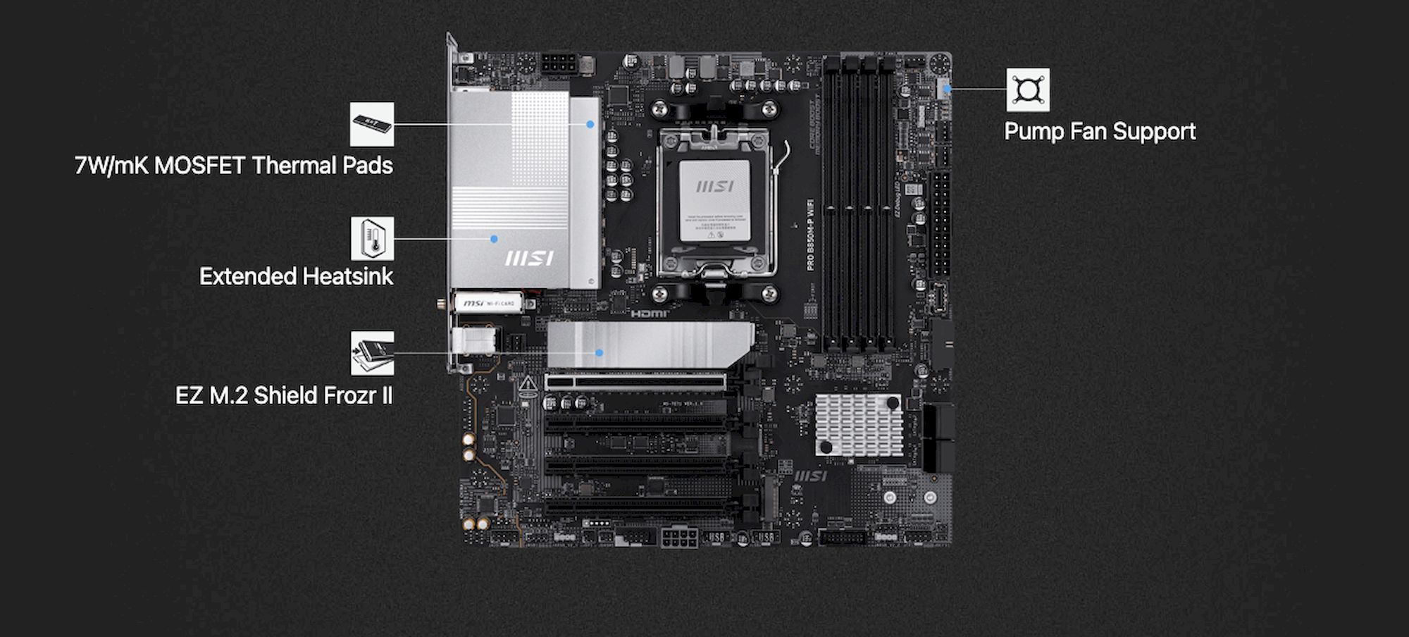 MSI PRO B850M-P WIFI