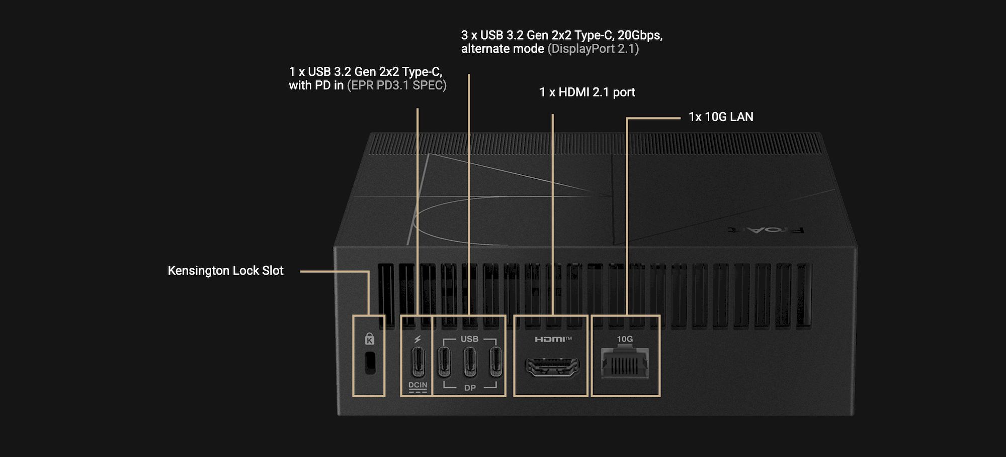 ASUS ProArt GR1X (90MS03L1-M00280) NVIDIA RTX Spark N1X stříbrný