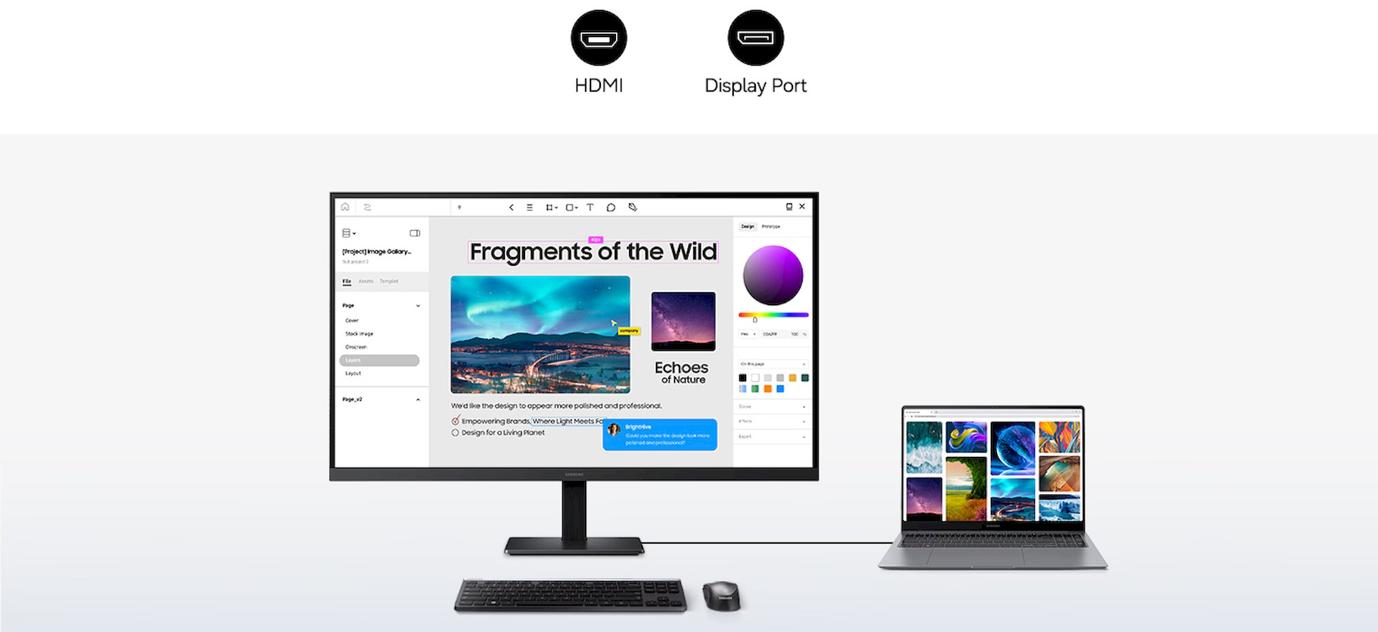 Samsung ViewFinity S7 (S70H) monitor 27"
