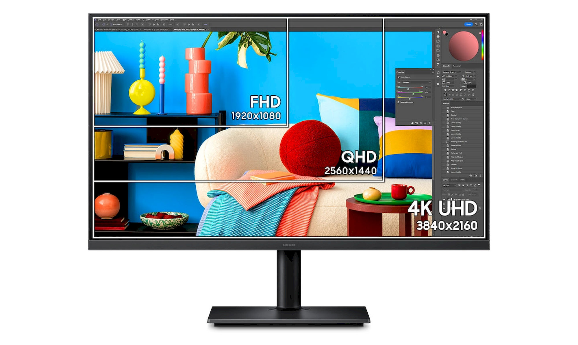 Samsung ViewFinity S8 (S80UH) monitor 27"